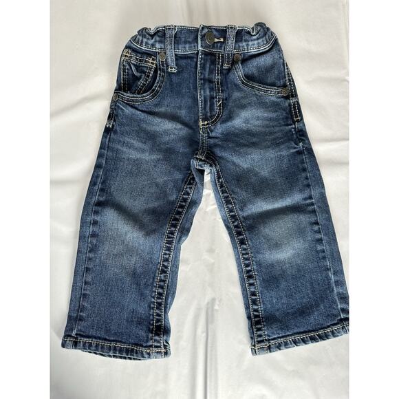 Wrangler 20X Toddler Boys 3T Regular Jeans Adjustable Waist Western Rodeo Cowboy - Picture 1 of 9